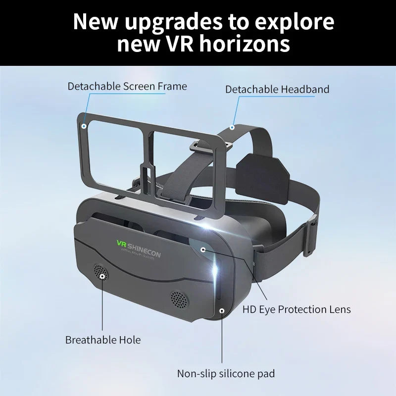 3D VR Glasses with Smart Goggles for Smartphones